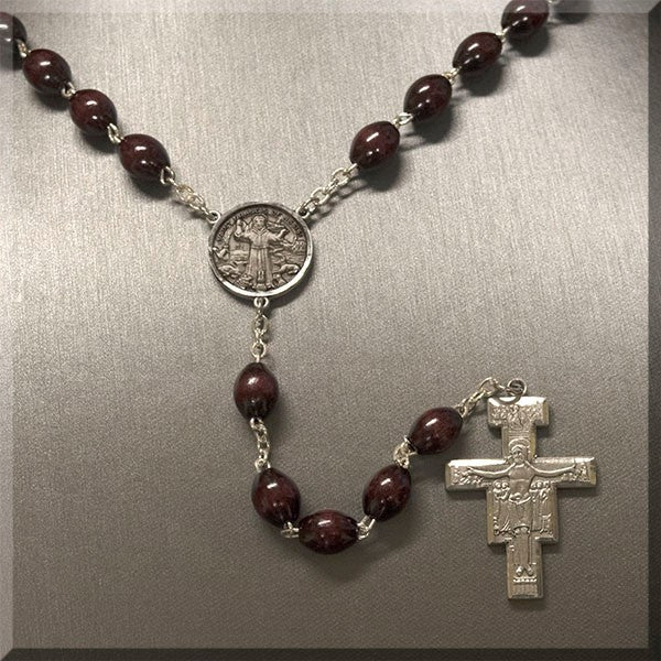St. Francis Rosary with San Damiano Crucifix