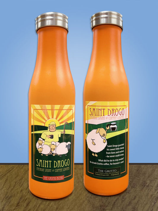 St. Drogo Beverage Container - Orange