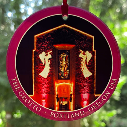The Grotto Ornament - Chapel at Christmas
