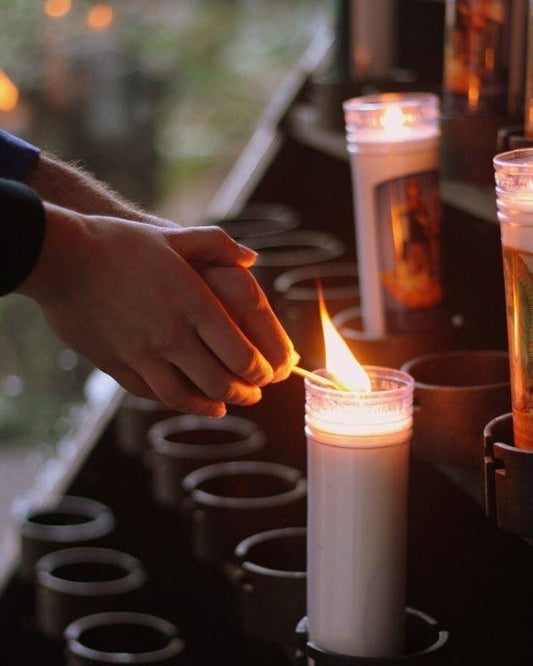 Light a Candle at The Grotto