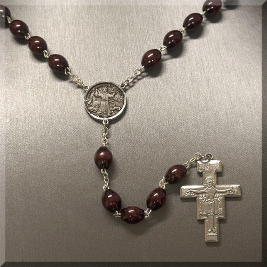 St. Francis Rosary with San Damiano Crucifix